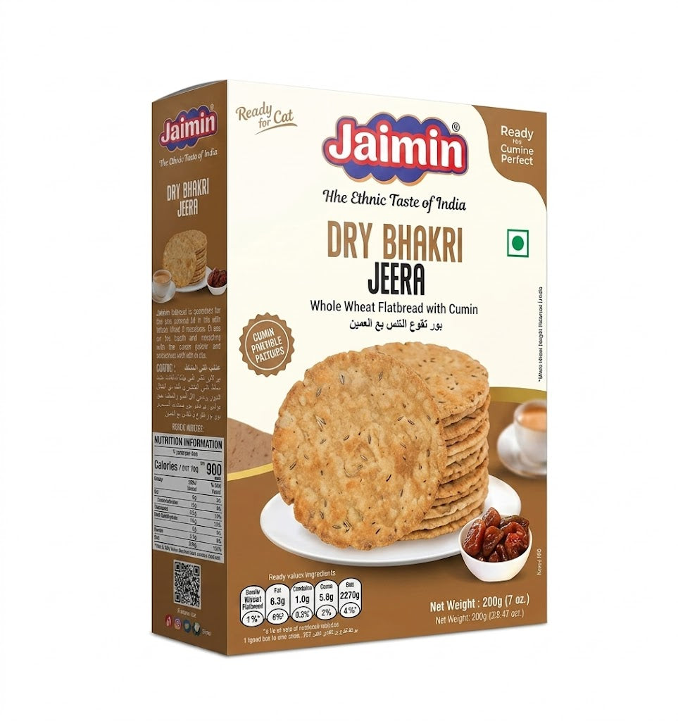 Jaimin Dry Jeera Bhakri 200g