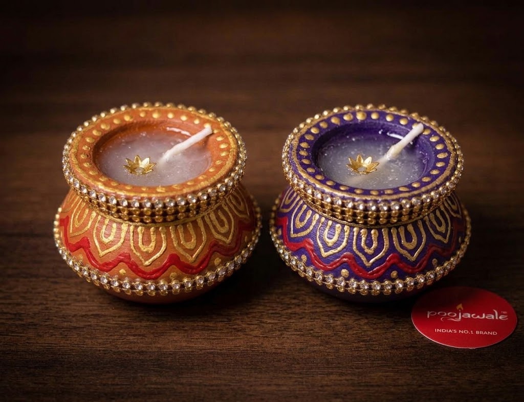 Fancy Diya Handi 1pc