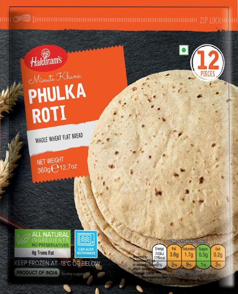 Haldiram Phulka Roti 360g