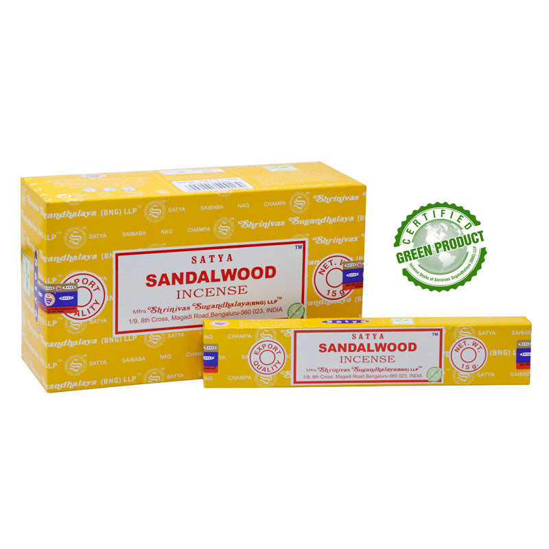 Satya Sandalwood incense stick 15g