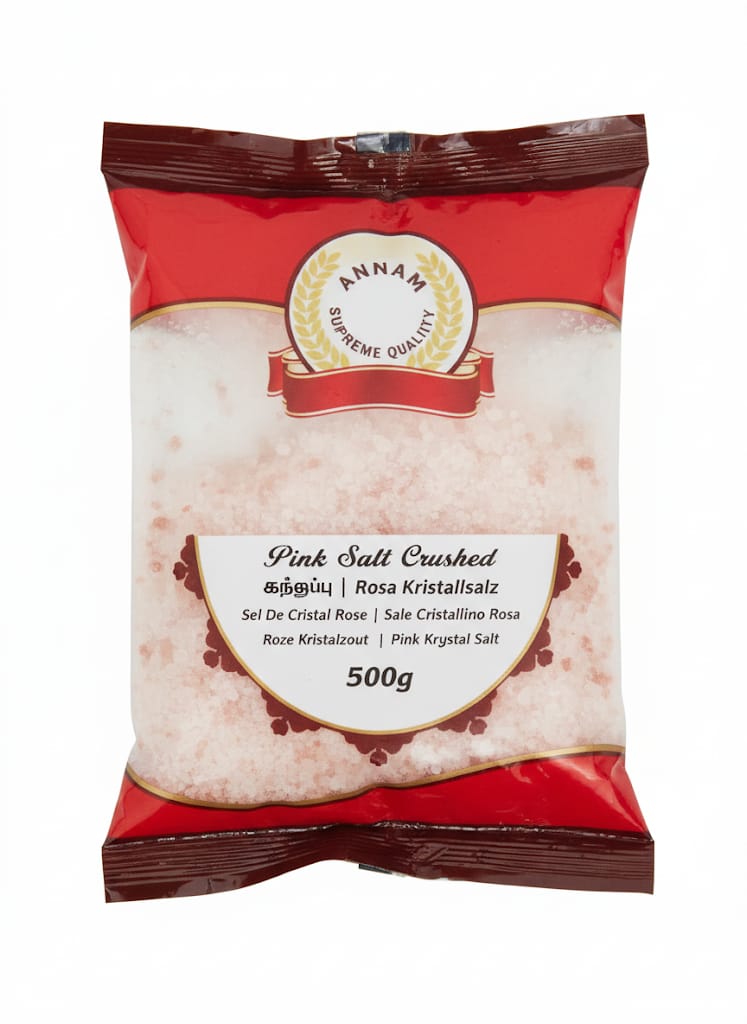 Annam Crushed Himalaya Pink Salt 500g