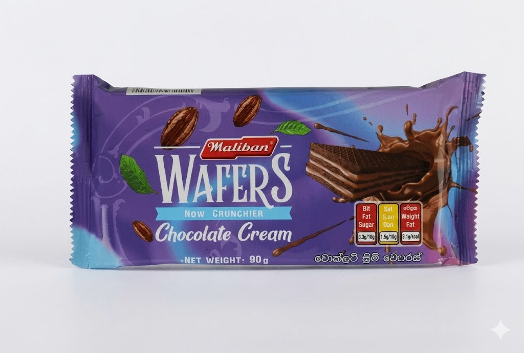 maliban chocolate waffers 100g