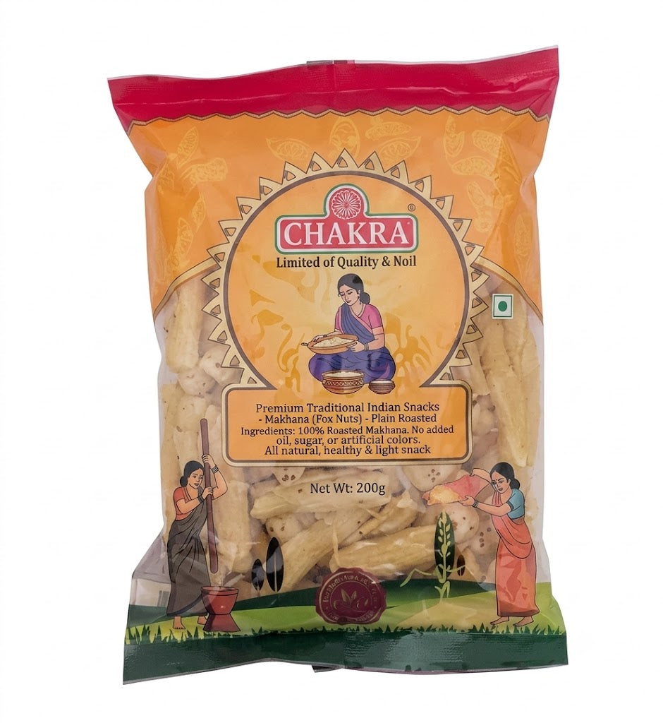 Chakra Vadam Long Yellow Tube Snacks 200g