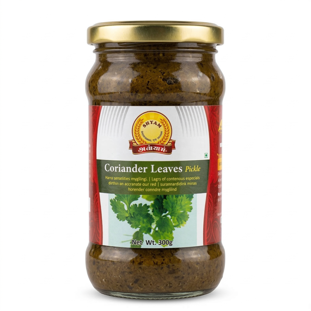 Annam Coriander Leaves Pickle 300g