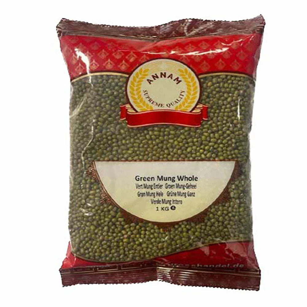 Annam Green Mung Whole 1kg