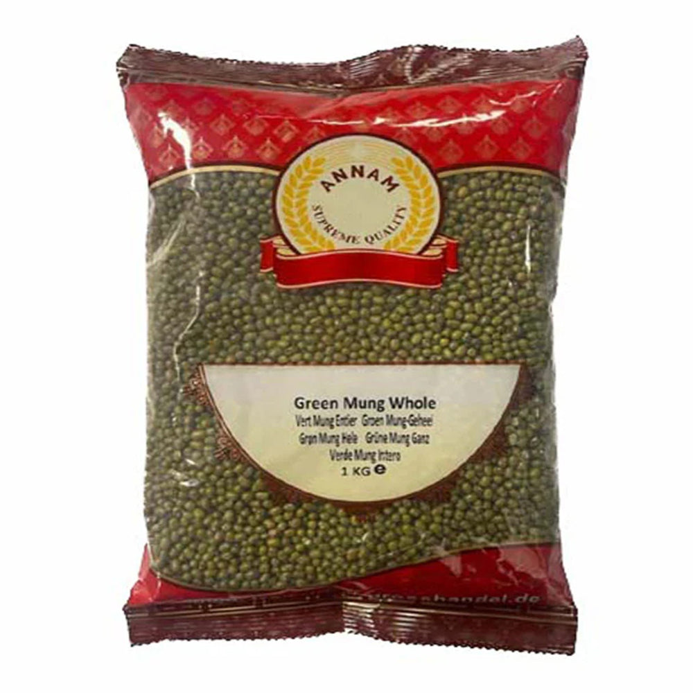 Annam Green Moong Whole 1kg