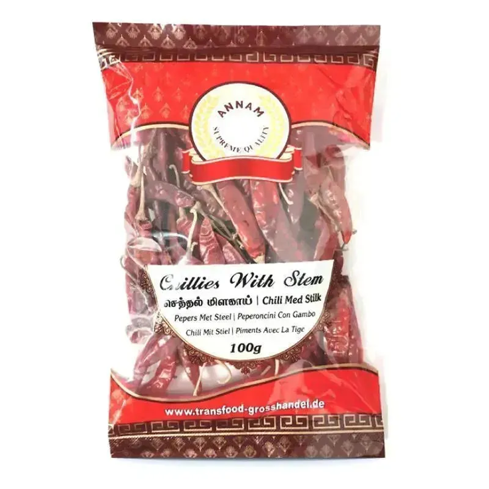 Annam dried Red Chilli 100gm