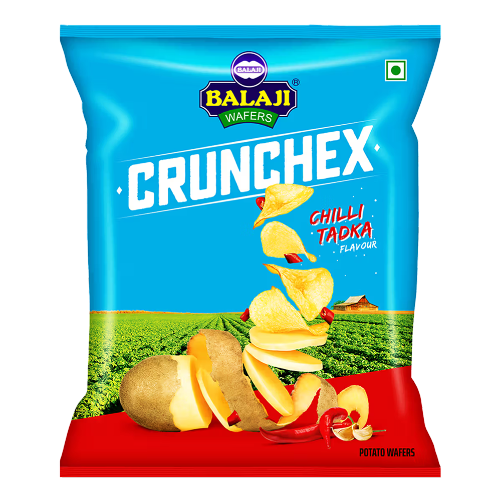 Balaji Crunchem Chilli Tadka 135g