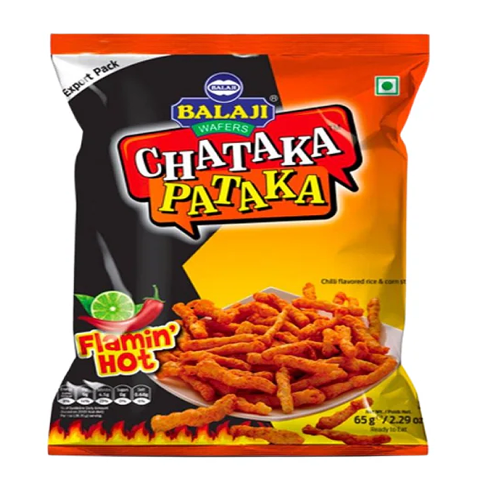 Balaji Flamin Hot Chataka Pataka 65g