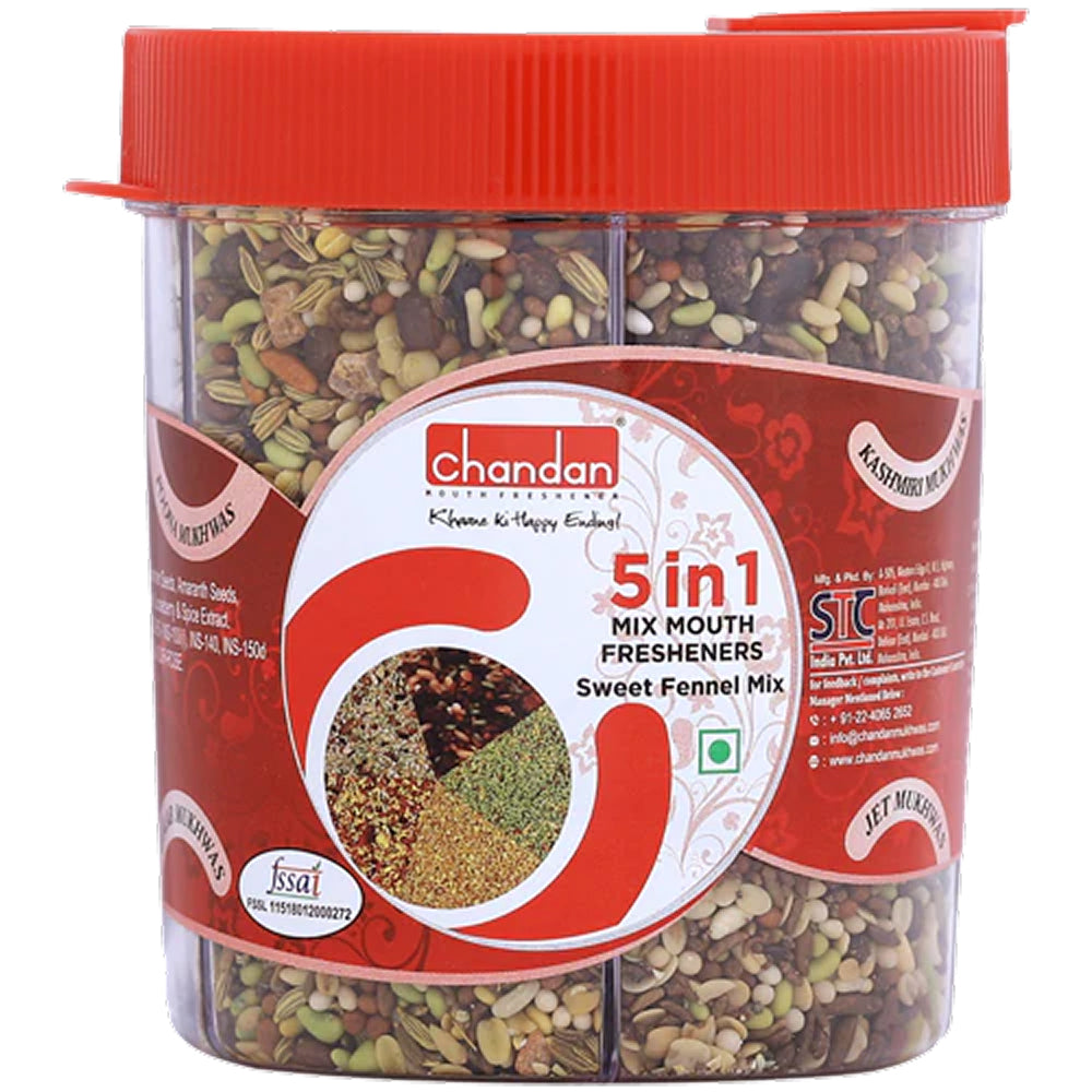 Chandan 5 in 1 Mix Mukhwas / Mouth Freshener (230g)