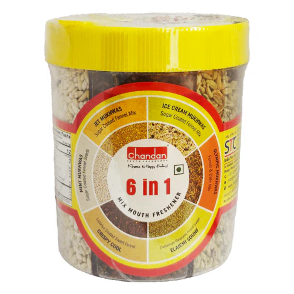 Chandan 6 in 1 Mix Mukhwas / Mouth Freshener (230g)