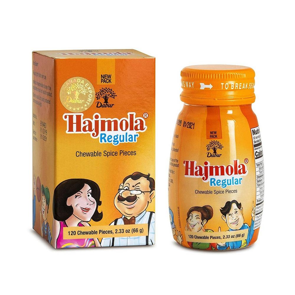 Dabur Hajmola Regular 66g (120 Tabs)