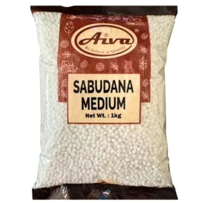 Aiva Sabudana Medium (Sago) 1kg