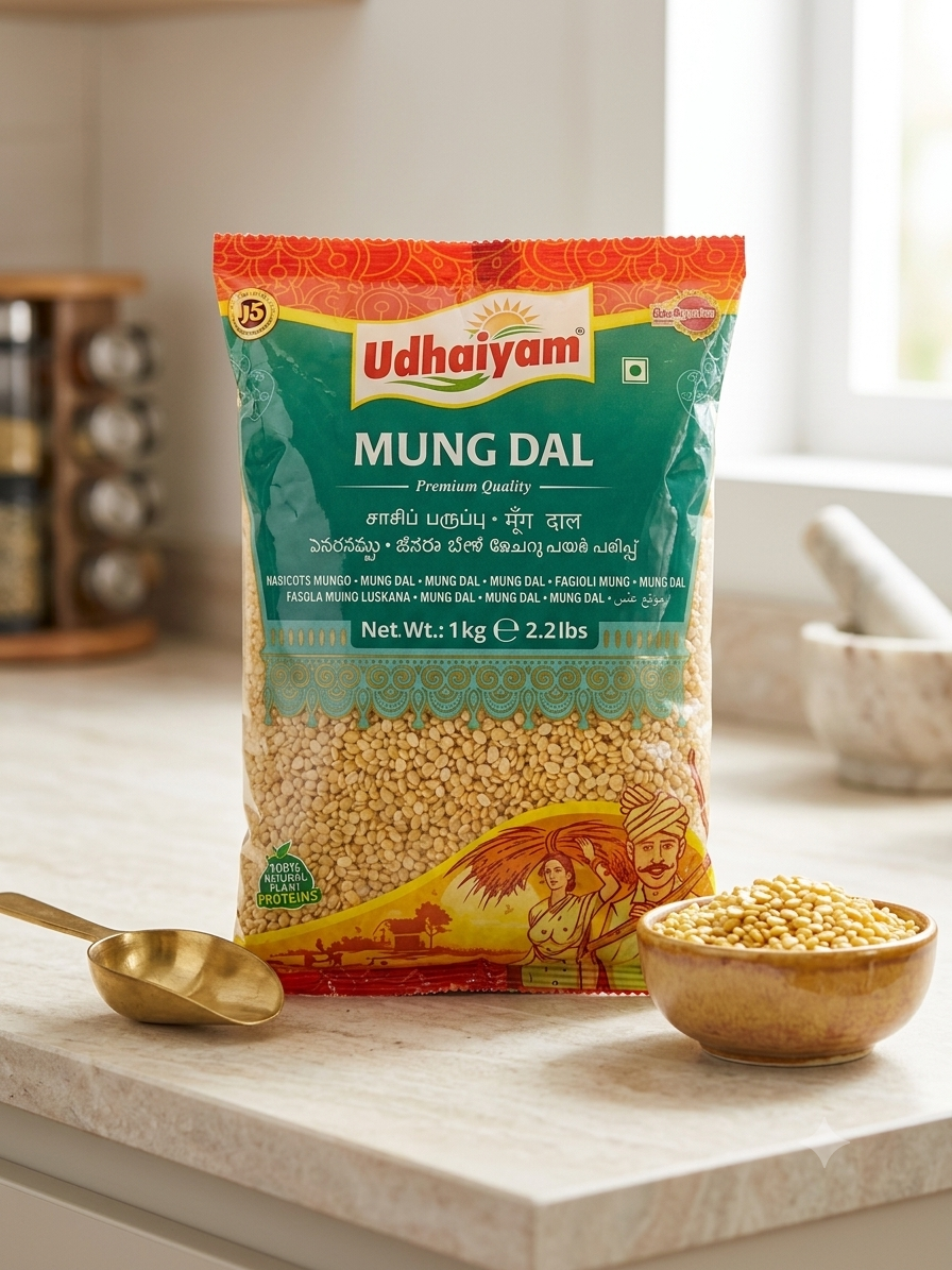 Udhaiyam Mung Dal 1kg