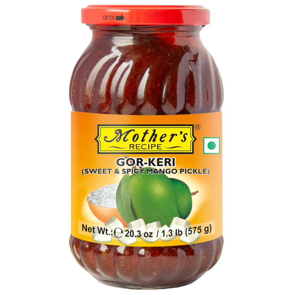 Mother's Recipe Gujarati Gorkeri Pickle (Sweet &Spicy Mango Pickle) 575g