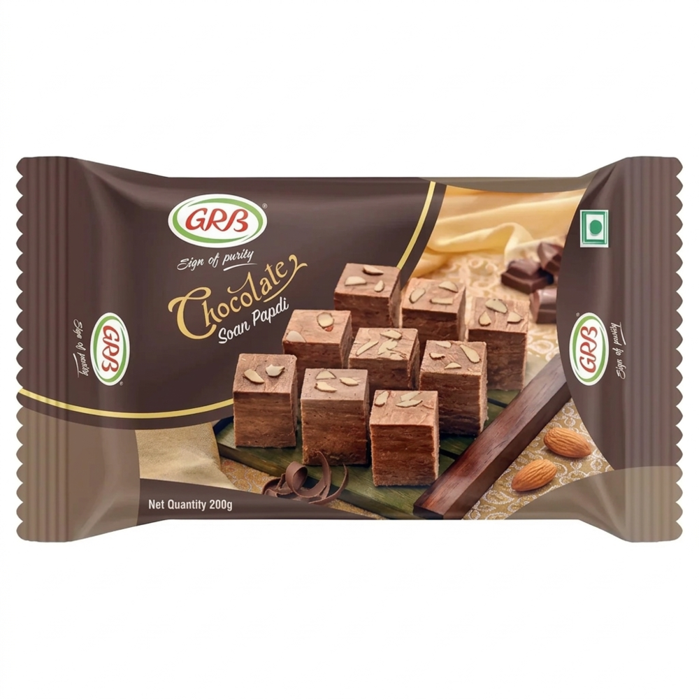 Grb Chocolate Soan Papdi 200g