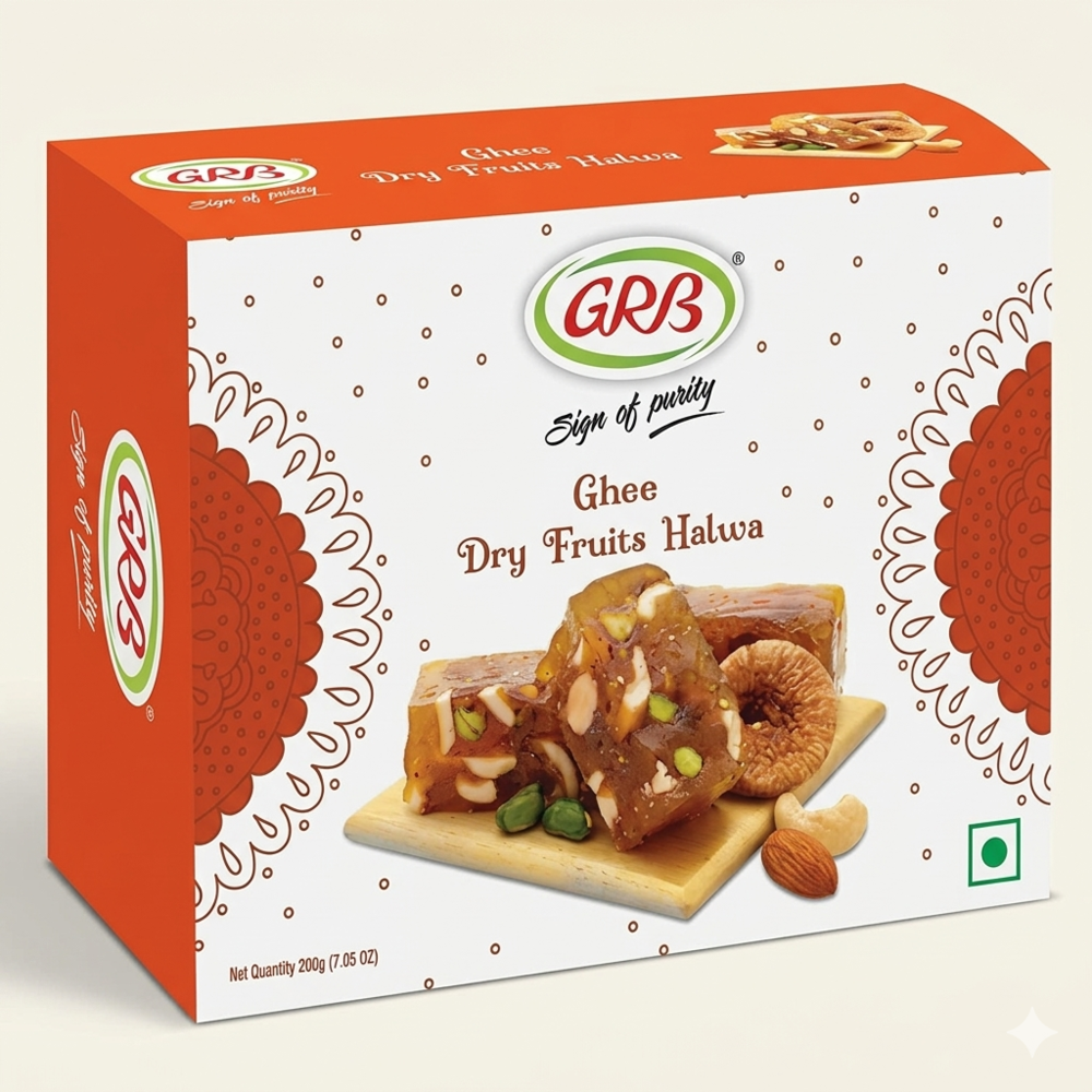 Grb Dry Fruits Halwa 200g