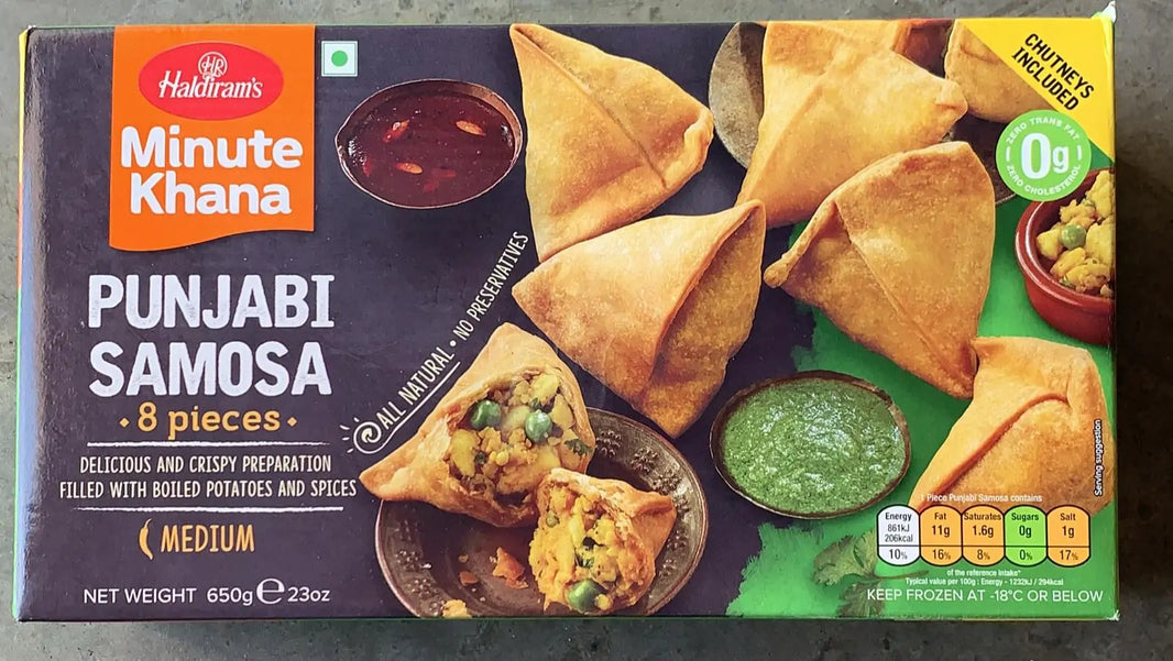 Haldiram Punjabi Samosa - 8 Pcs (650 g)