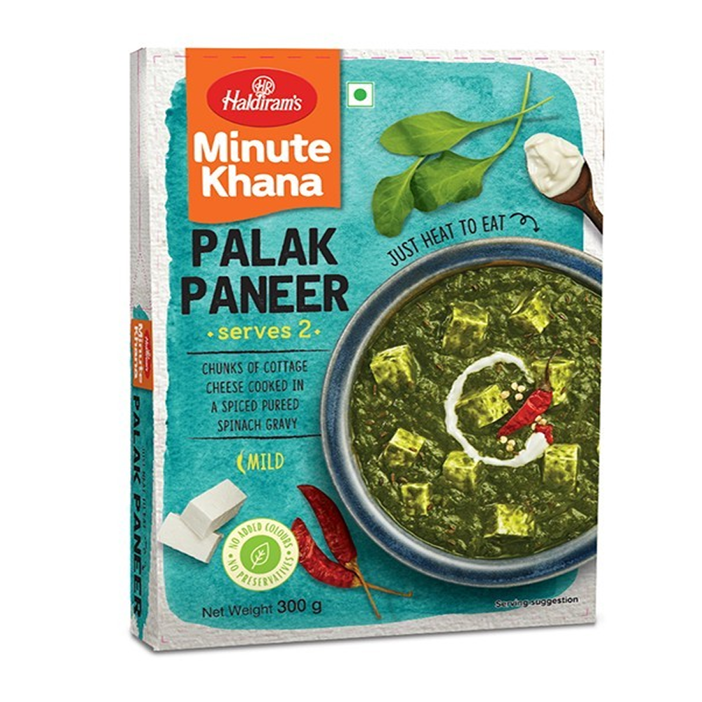 Haldiram rte palak paneer 300g