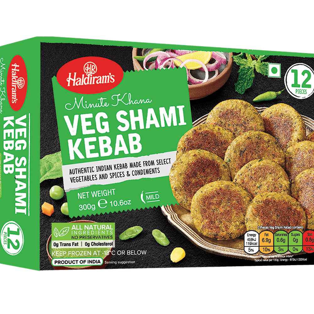 Haldiram Veg Shami Kebab 300g