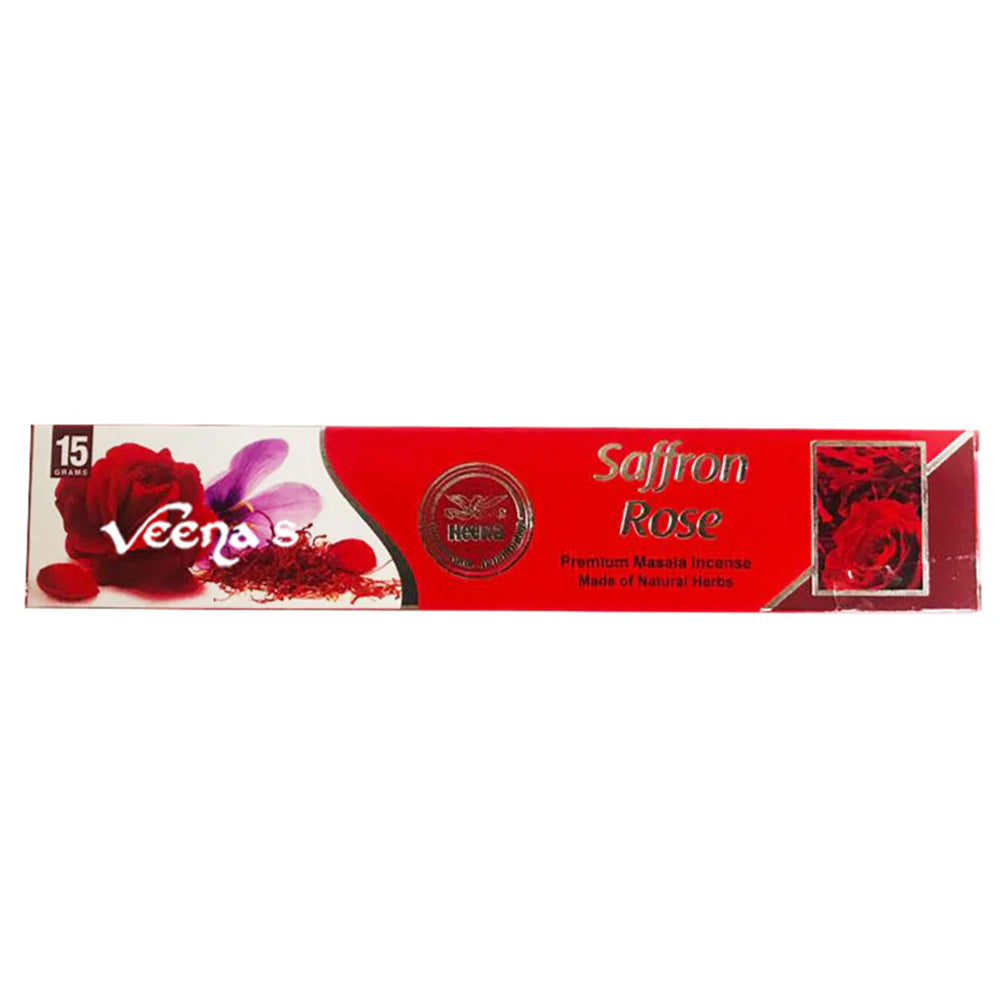 Heera Saffron Rose Agarbatti 15g