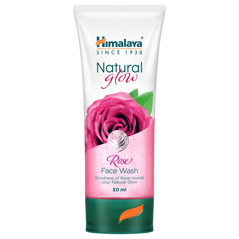 Himalaya Natural Glow Rose Face Wash 50ml