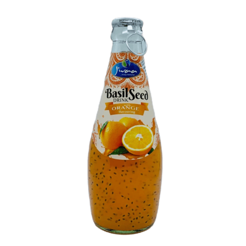 Jivaa Basil Seed Drink Orange 290ml