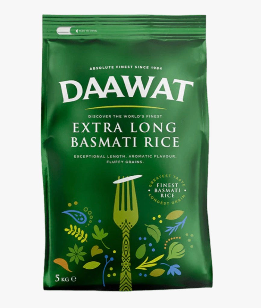 5 kg Daawat Extra long Basmati rice