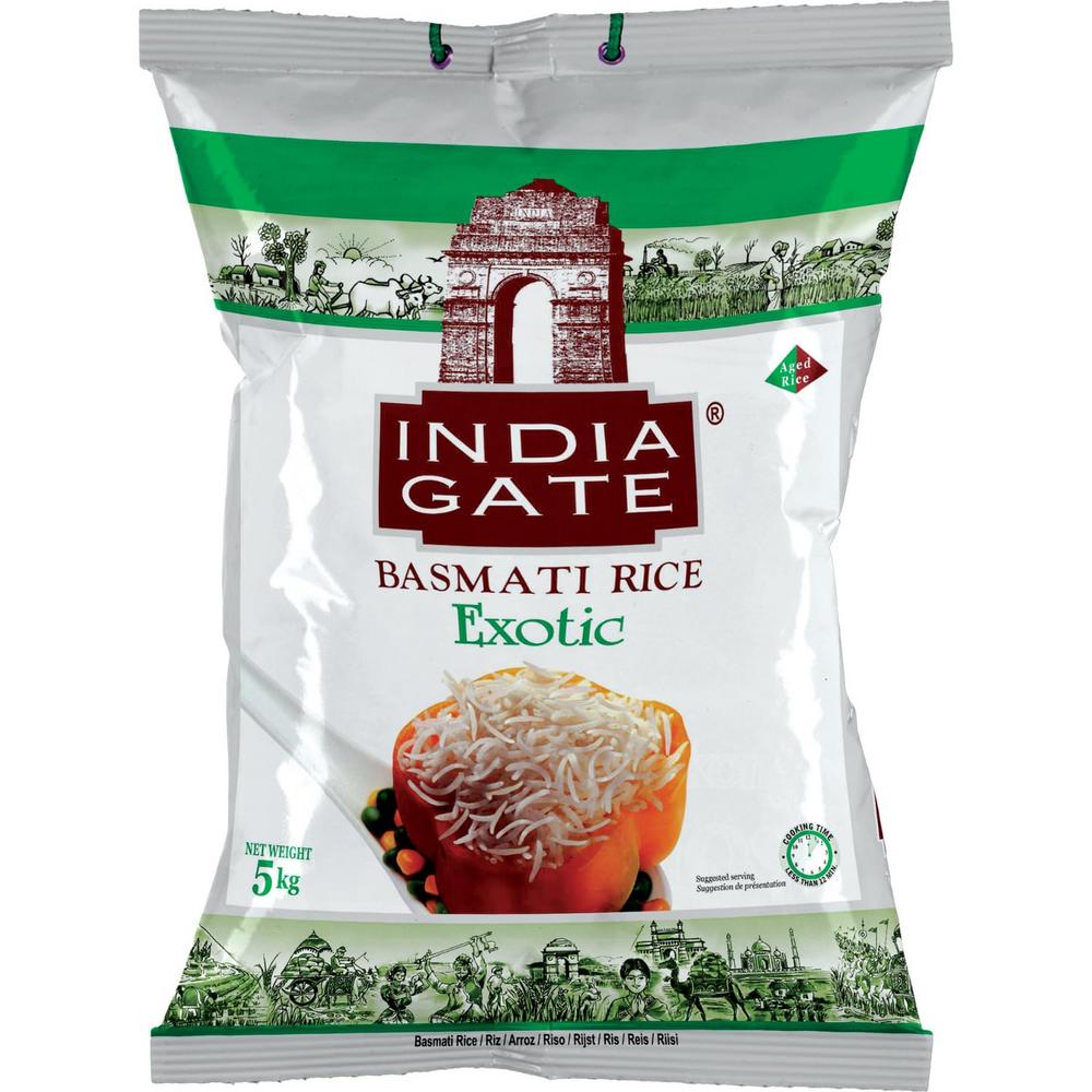INDIA GATE BASMATI RICE EXOTIC 20KG