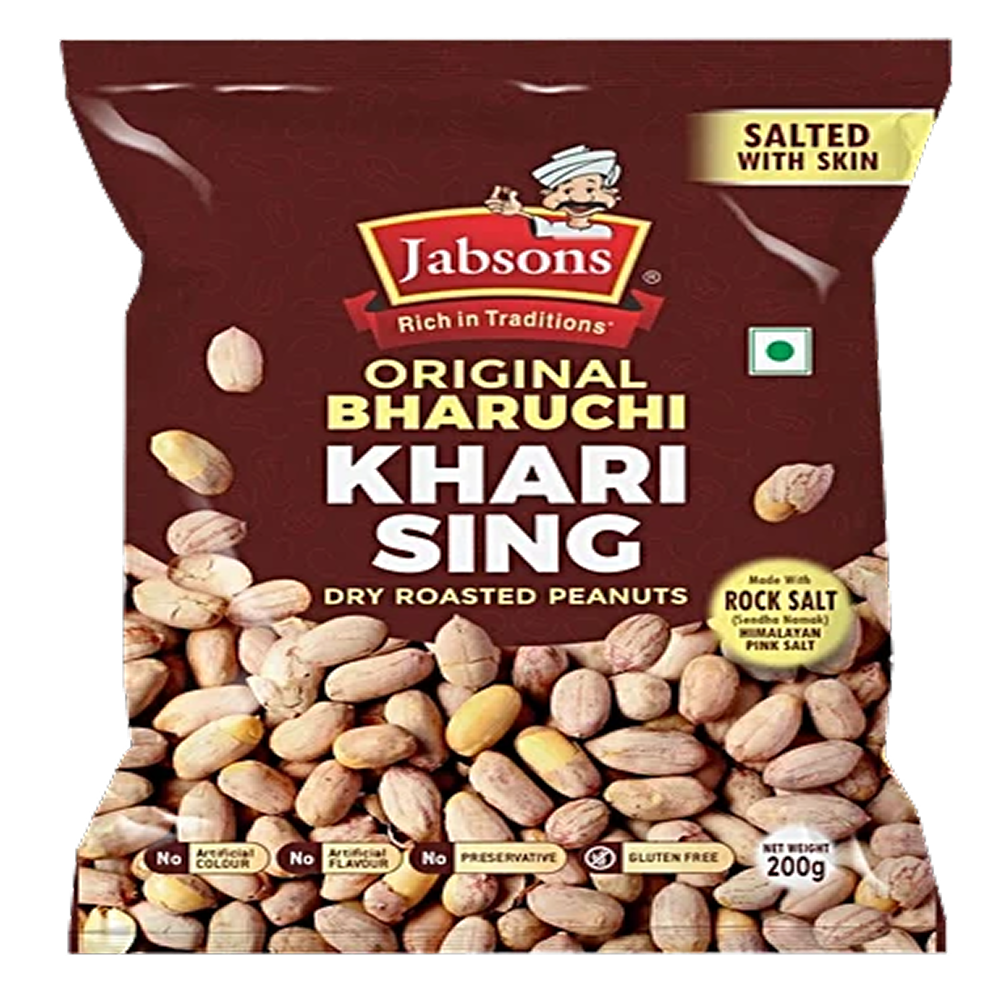 Jabson Roasted Peanut Khari Sing with Skin 200g