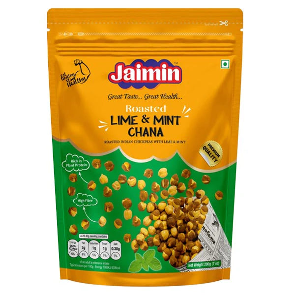 Jaimin Roasted Lime & Mint Chana 200g