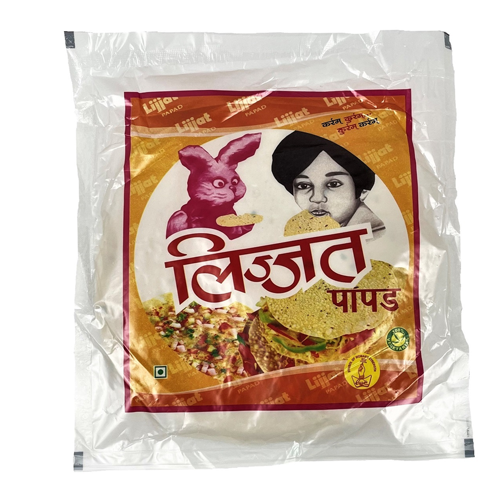 Lijjat Urad with Black Pepper 200g