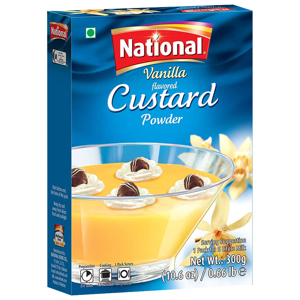 National Vanilla Custard Powder 300g