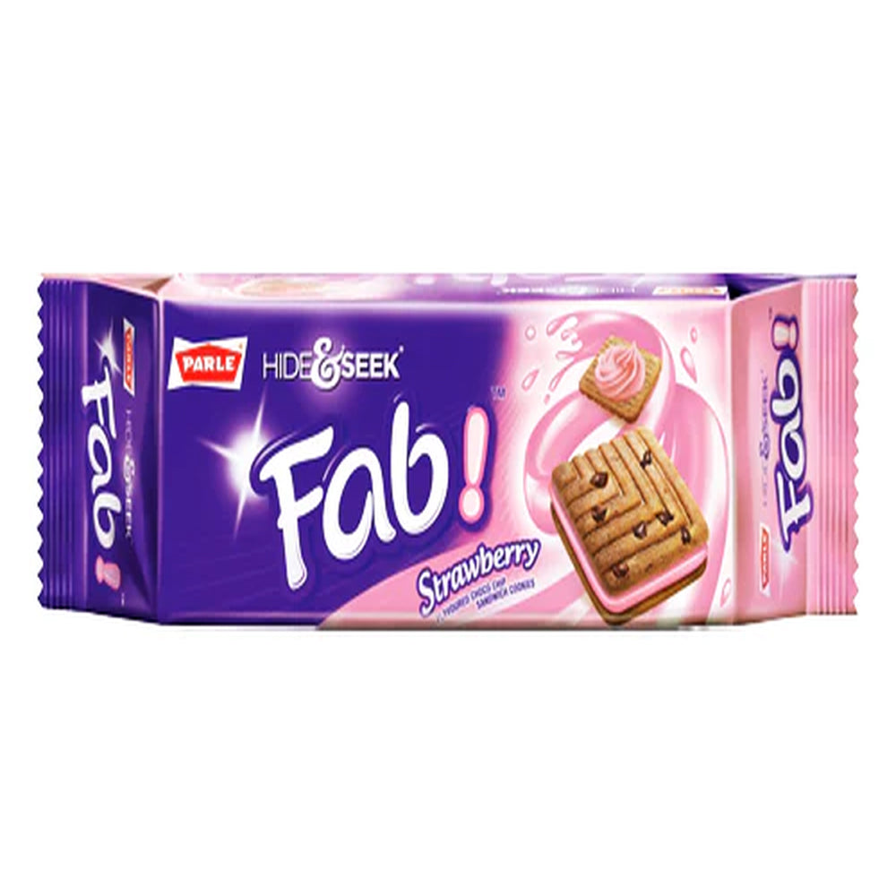 Parle Hide & Seek Fab Strawberry Biscuits112g