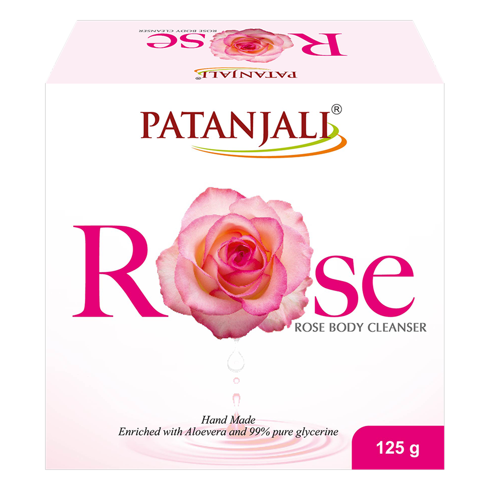 Patanjali Rose Body Cleanser-125g