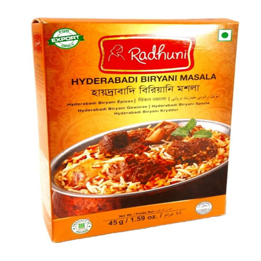 Radhuni Hyderabadi Biryani Masala 45g
