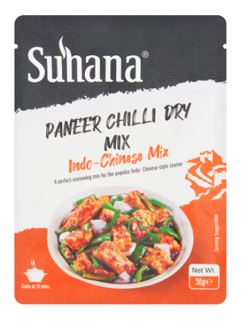 Suhana Paneer Chilli Dry Mix 50g