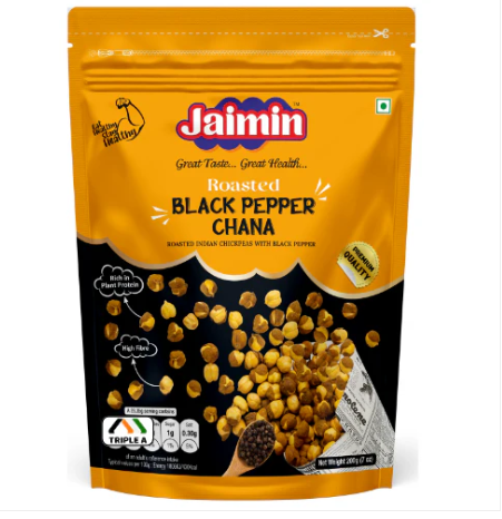Jaimin Black Pepper Roasted Chana 200g