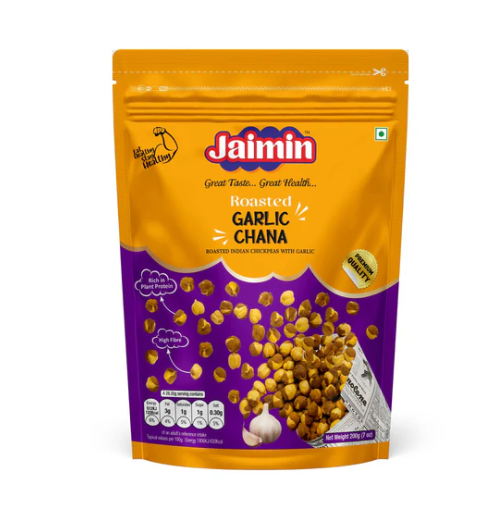 Jaimin Roasted Garlic Chana 200g