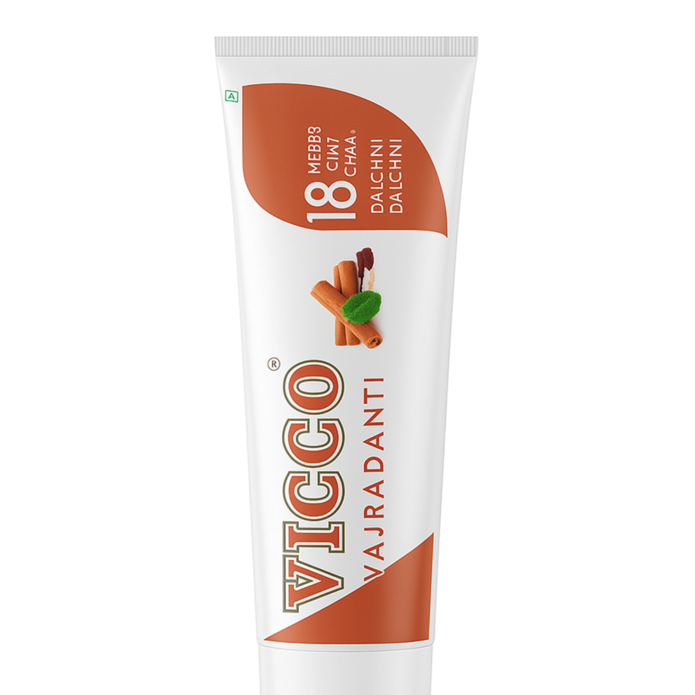 Vicco Vajradanti Dalchini Flavour Toothpaste 80g