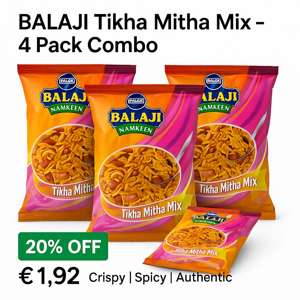 Balaji Tikha Mitha MIX (Bundle of 4) -20% off