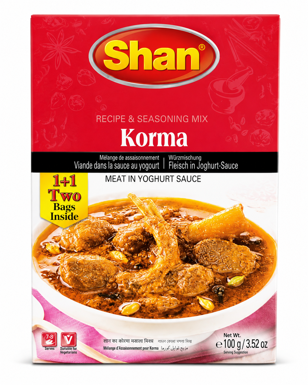 Shan Korma 100g Double Pack
