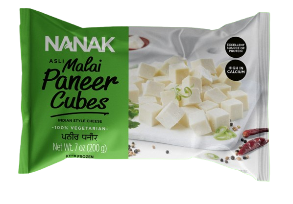 Nanak Paneer Cubes 400g
