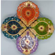 Designer Diya 2 (Pack of 4)