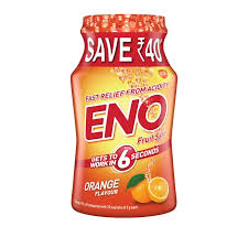ENO Fruit Salt Orange Flavour 100g