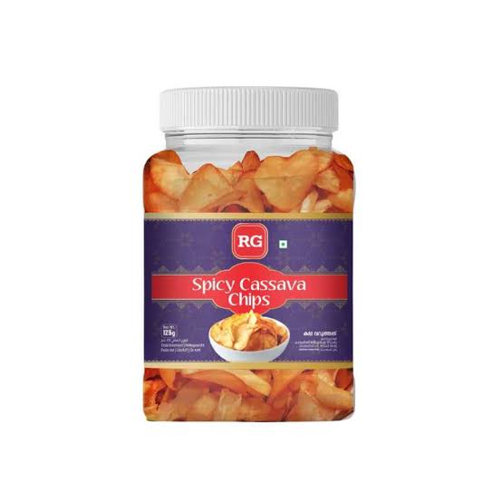 RG Spicy Cassava Chips 125g