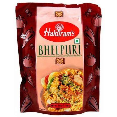 Haldiram Bhelpuri Without Chutney 200g