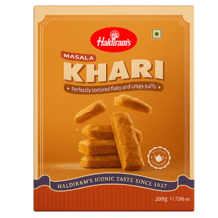 Haldiram Khari Puff Masala 200g