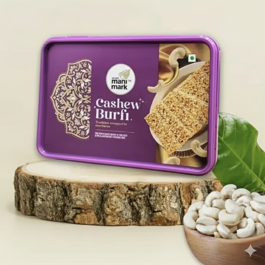 Mani Mark Gold Cashew Burfi 140g