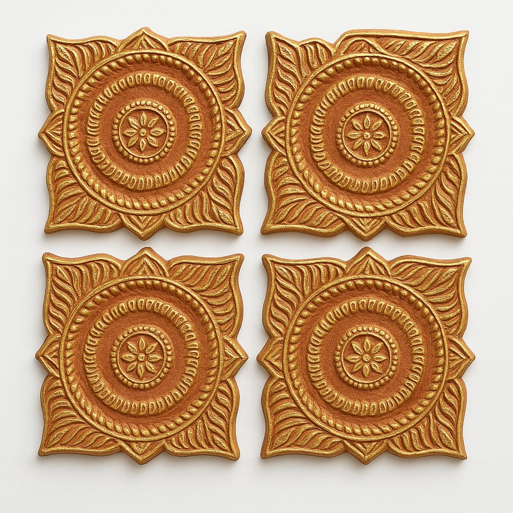 Designer Diya (Pack of 4)